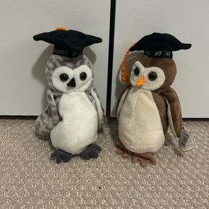 TY Beanie Baby Owls